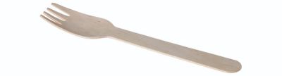 Gaffel Træ, 160mm - Promotion design, natur - FSC 100% - 100 stk pk* / 20 pk karton*