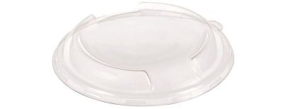 Låg PLA, Ø151mm m antidug, glasklar - 50 stk pk / 10 pk karton