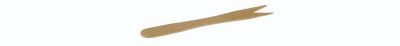 Pommes Frites gaffel Træ, 85mm, natur - FSC 100% - 1000 stk pk* / 10 pk karton*